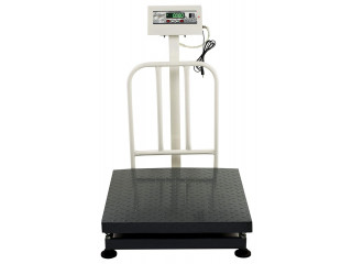 Light duty Platform weighing scale with a valid UNBS stamp and a sticker