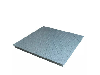 Laser-welded alloy steel industrial floor scales