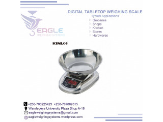 Square 30kg digital market commercial table top weighing scale in Jinja