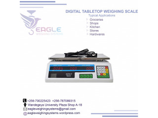 Stainless steel material table top weighing scales in Wandegeya