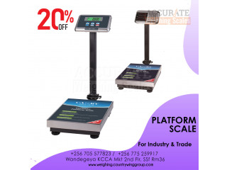 Platform scales ideal for industrial use in Kampala Uganda