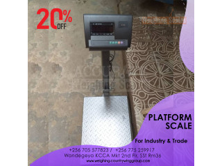 Platform scales for reliable industrial weighing in Uganda