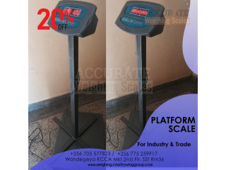 Authorized supplier of Ohaus & TCS platform scales in Kampala Uganda