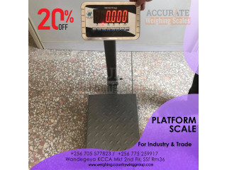 Platform scales best for weighing heavier items in Kampala Uganda