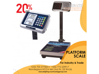 Waterproof platform scales for industrial use in Kampala