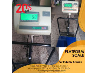 Reliable waterproof platform scales in Uganda