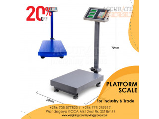 Approved waterproof platform weighing scales in Kampala