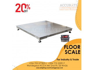 UNBS Certified platform Floor scales in Kampala