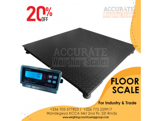 Approved supplier of 2 tons Floor scales in Kampala Uganda