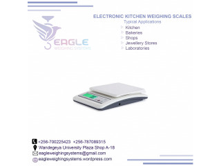 Stainless steel table top waterproof weighing scales in mukono