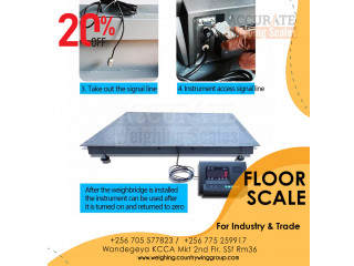 2 Tons Industrial Floor weighing Scale in Kampala Uganda