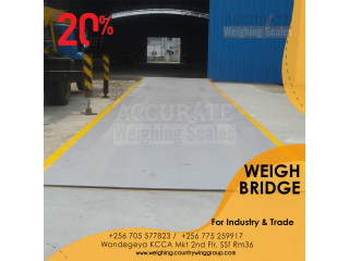 Trusted supplier of weighbridge vehicle scales in Uganda