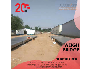 Electronic weighbridge scales for trucks in Kampala Uganda