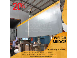 Calibrated & UNBS certified vehicle weighbridges in Kampala