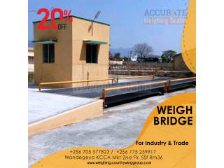 Industrial accurate weighbridge scales supplier in Kampala