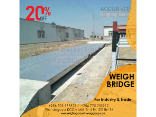 Buy Vehicle weighbridge scales at best prices in Kampala