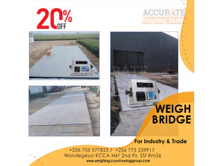 Weighbridge for weighing heavy truck vehicles in Kampala