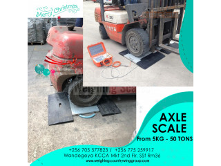 Digital vehicle Truck Axle Scales in Uganda