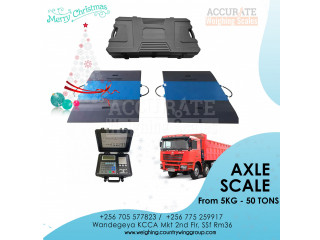 UNBS Certified Truck Axle Scales calibration in Uganda