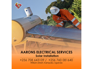 Aarons electrical company in Uganda