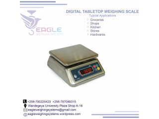 Digital table top weighing Scales for post offices in Kampala