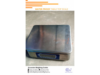 Purchase waterproof table top weighing scales at affordable prices wandegeya 