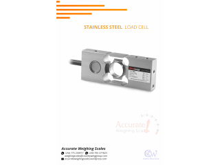 Stainless steel weighing loadcell with IP68 protection for wet environments from supplier Arua,Uganda +256 (0 , +256 (0 