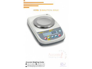 Kern analytical weighing scales in store Kamokya, Kampala