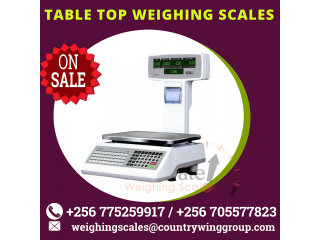 User friendly barcode printing scale at supplier shop Busitema