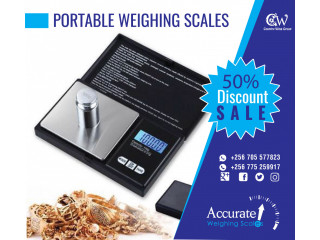 What is the cost of 600g x 2g / 600 - 1200g x 1g mineral weighing scales available for sale in Buikwe?