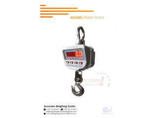 Adam weighing crane scalewith rechargeable battery Masindi