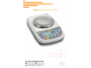 Kern analytical weighing scales in store Kamokya, Kampala