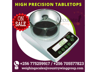 Rechargeable battery high precision tabletop scales on market in Kayunga, Uganda