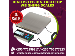 How much is a high precision table top weighing scale at a supplier shop Buikwe