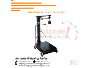  How do I know if my mechanical platform weighing scale is fit and accurate for trade Jinja Uganda?