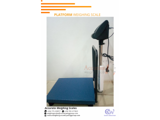 Choose a platform weighing scale for commercial business kabale