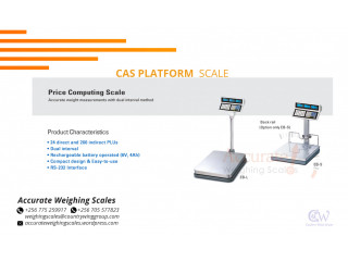  platform my weighing scale was certified by UNBS from a supplier