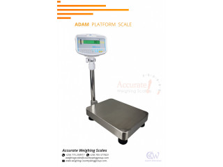  platform weighing scales to be properly calibrated before use