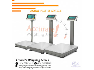 Commercial platform weighing scales verification certificate for sale