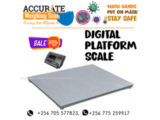 Embrace our scales standards by purchasing floor platform weighing scales at supplier shop Wandegeya