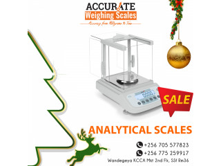 Properly calibrated precision analytical balance that are accurate 