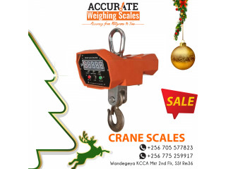 Easy to use crane scales with maximum load cell with large display 