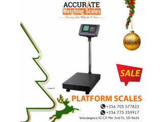 Consider accuracy of reliable platform scale 