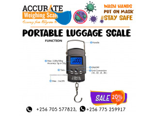  kg maximum weight portable weighing scales for luggage Namuwongo