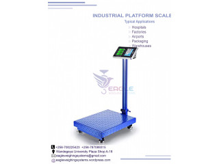 Bench weighing digital platform scales