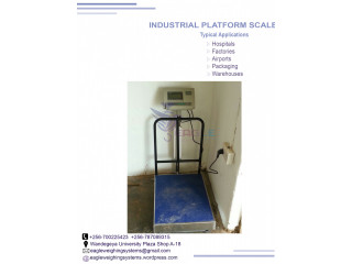 Industrial strong low profile platform scale