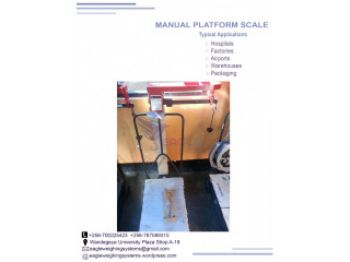 Platform balance weight scales