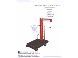 Manual weighing bench scale