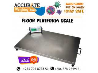 +256 (0 Approved floor heavy duty platform weighing scales from a supplier shop by UNBS