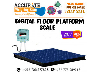 Industrial floor heavy duty platform scales for farm produce 